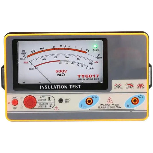 TY6017/6018/6045 Pointer Insulation Resistance Tester Electronic Hand Meter