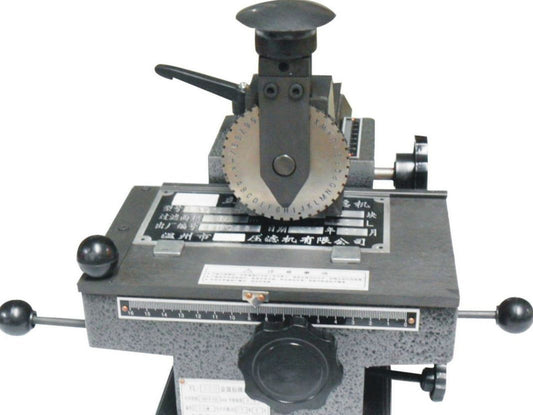 Classic Manual embossing machine metal plate marking machine label Tool b