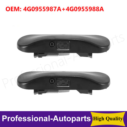 ya 5 8.7 1Pair Windshield Windscreen Washer Nozzle Spray Jet for Audi A6 C7 Allroad S6 RS6