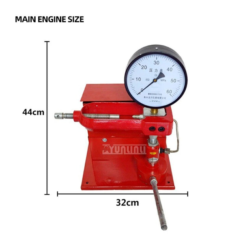 ya 26 Hand Pressure Tester Oil Nozzle Testing Machine Fuel Injector Tester Test Bench
