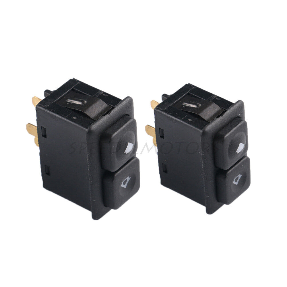 ya 13 Set of 2 Illuminated Power Window Switch for BMW E23 E24 E28 E30 61311381205 NEW