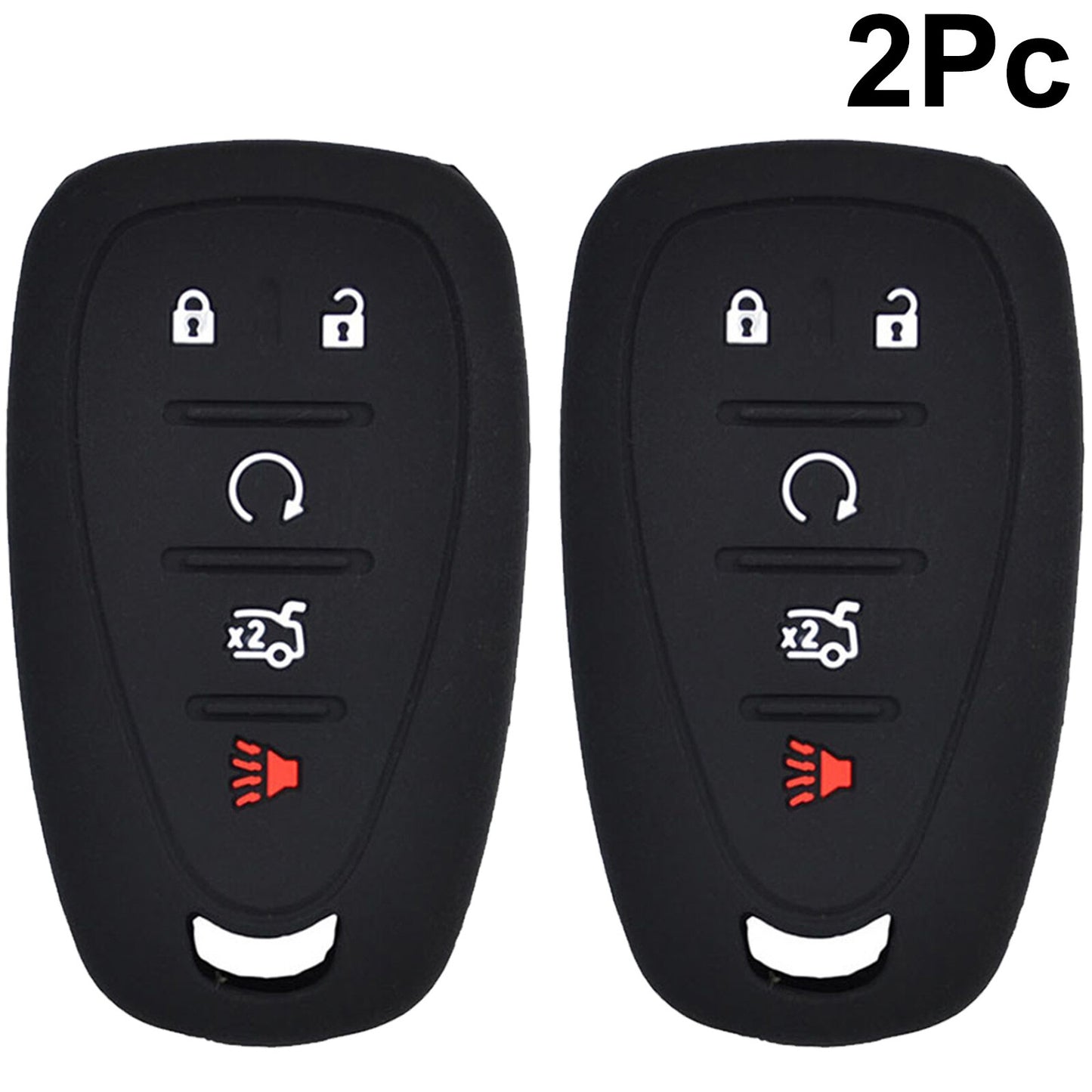 ya 10 5.28 2 Black Silicone Car Key Fob Case Cover Protector for Chevrolet Camaro for Cruze NEW
