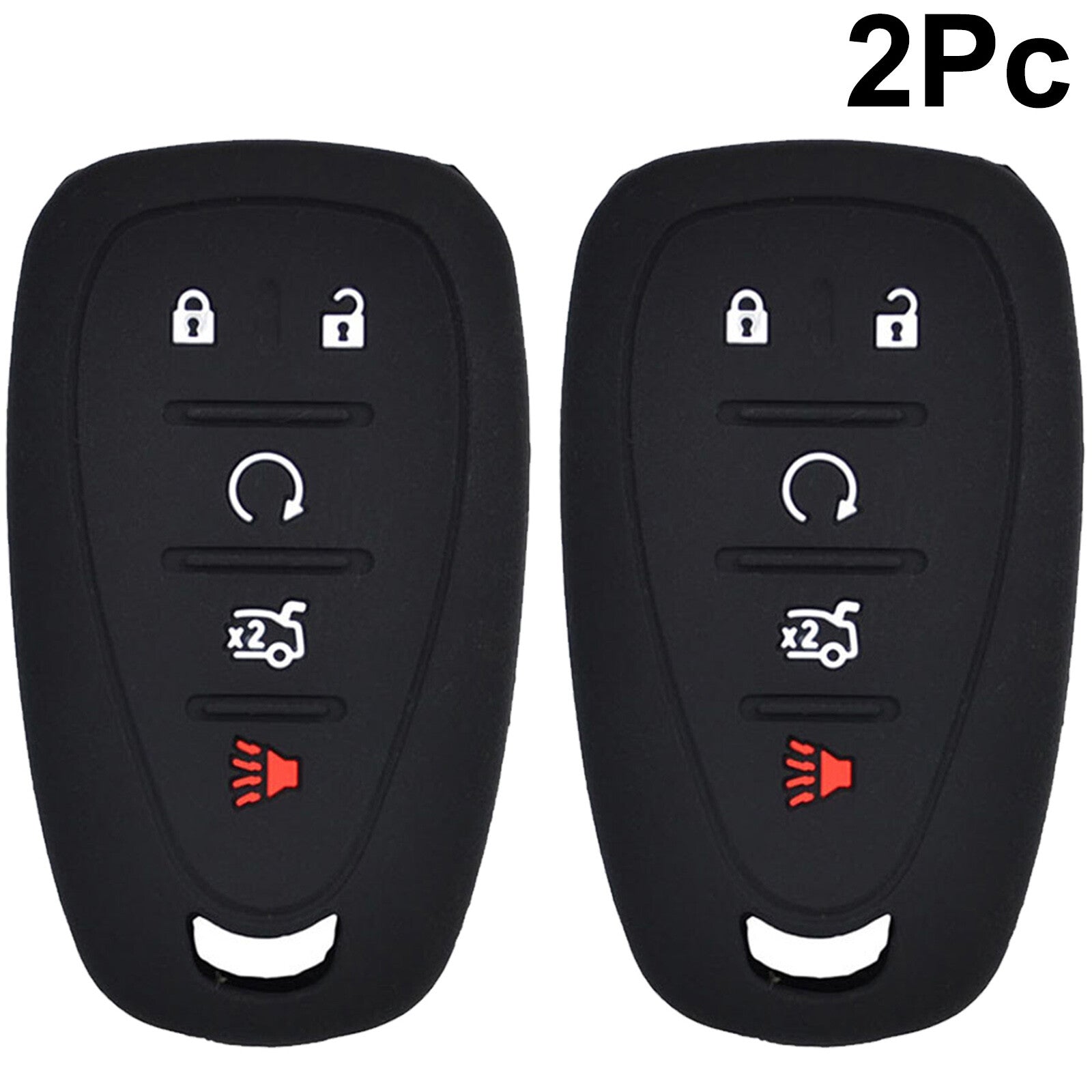 ya 10 5.28 2 Black Silicone Car Key Fob Case Cover Protector for Chevrolet Camaro for Cruze NEW
