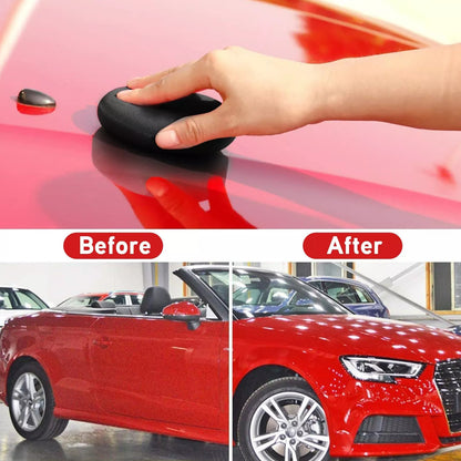 ya 1 8.25.2 shuiyin 20X Microfiber Foam Sponge Applicator Pads Car Buffing Waxing Polish Wax Cl