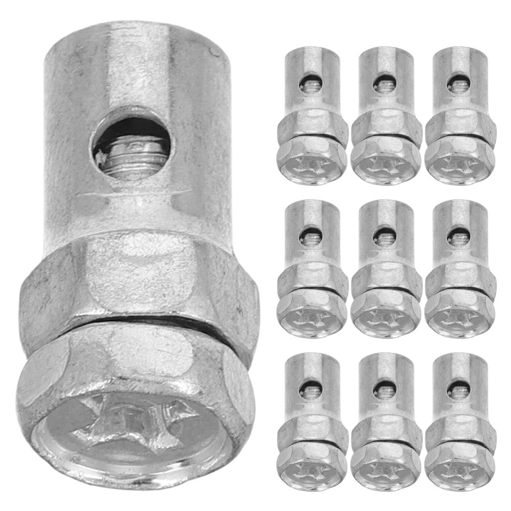 ya 5 8.7 10 Pcs Cable Pull Pin Brake Crimp Ends Replacement Atv Throttle Stops Locks