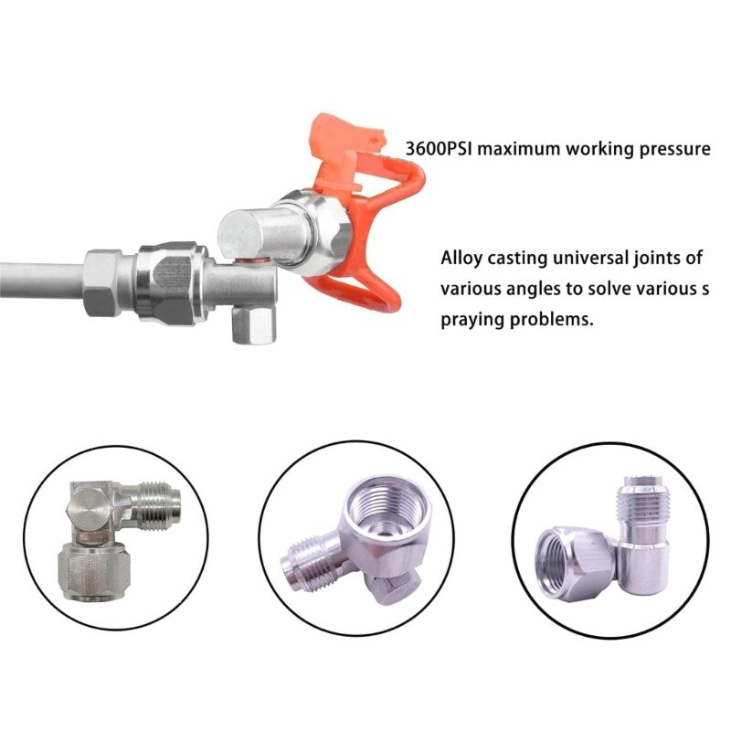 ya 26 Multi-angle Rotation Joint Adapter for Airless Paint