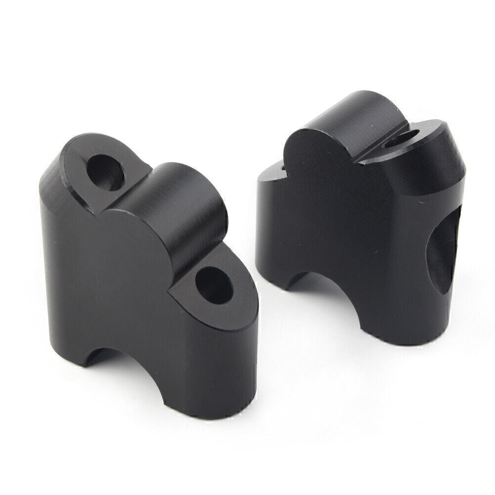 ya 5 8.7 HandleBar Clamp Riser for Suzuki V-STROM DL 650XT 2015-2020 DL 1000 02-17 Black