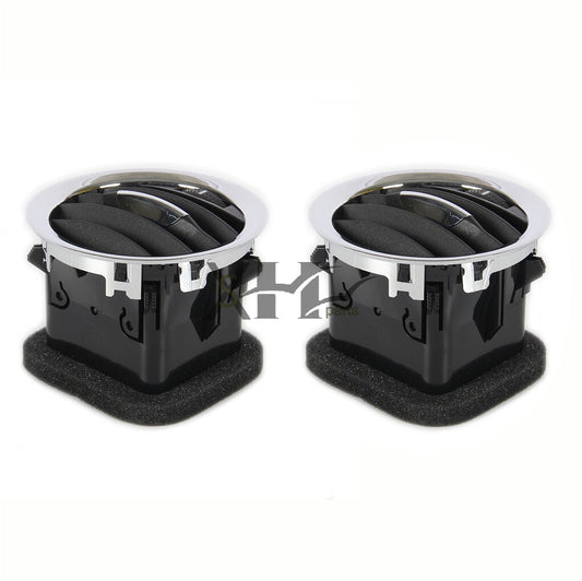 ya 9 6.5 2* Chrome Dashboard AC Air Vent Kit Fit for Opel #13417363#