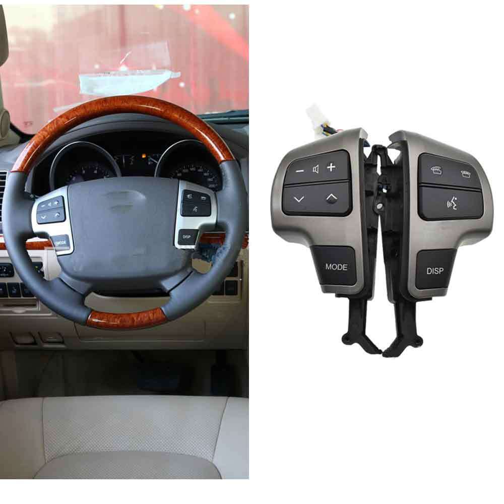 ya 1 8.5.1 84250-60050 for Land Cruiser 2008-2011 Pair Steering Wheel Control Switch