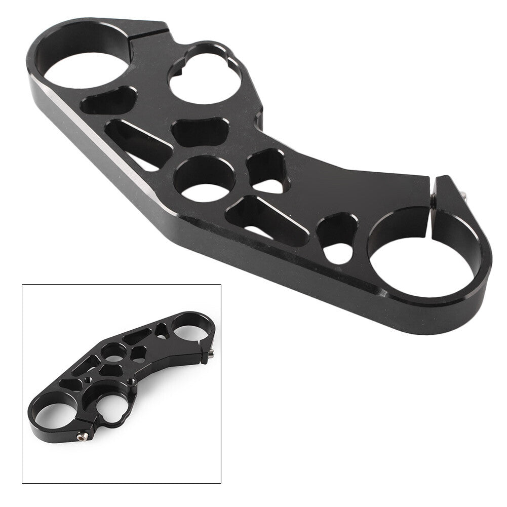 ya 5 8.7 Front End Upper Top Clamp Triple Tree Fits for Suzuki GSXR 1000 K7 Black Motorcycle