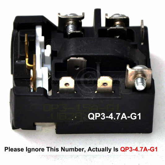 ya 26 QP3-4.7A-G1 Reigerator OL Protor +Start Relay For Homa