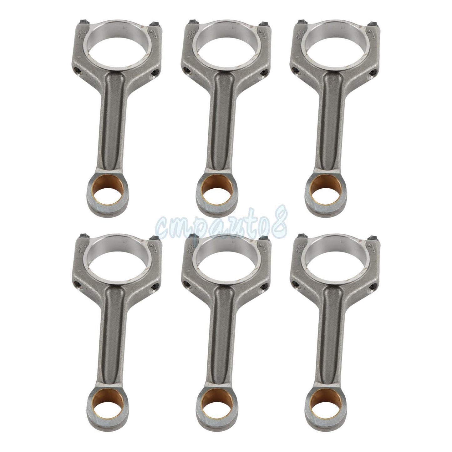 ya 11 6.9 6pcs Connecting Rods 11247624615 for BMW 535i 40i F10 F30 M2 M3 M4 X6 N55 S55 3L