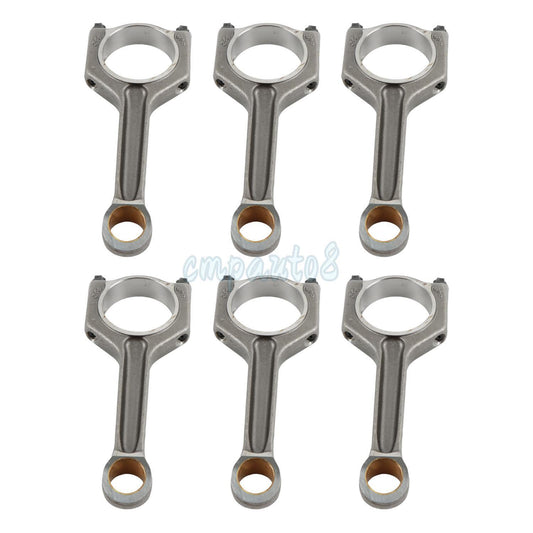 ya 11 6.9 6pcs Connecting Rods 11247624615 for BMW 535i 40i F10 F30 M2 M3 M4 X6 N55 S55 3L
