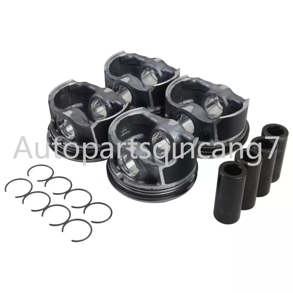 ya 3 6.25.2 4x Piston &Ring Set STD ¦µ23mm 2.0T Fit for VW for Golf GTI for Audi A4 A5 Q5 06H107065DM