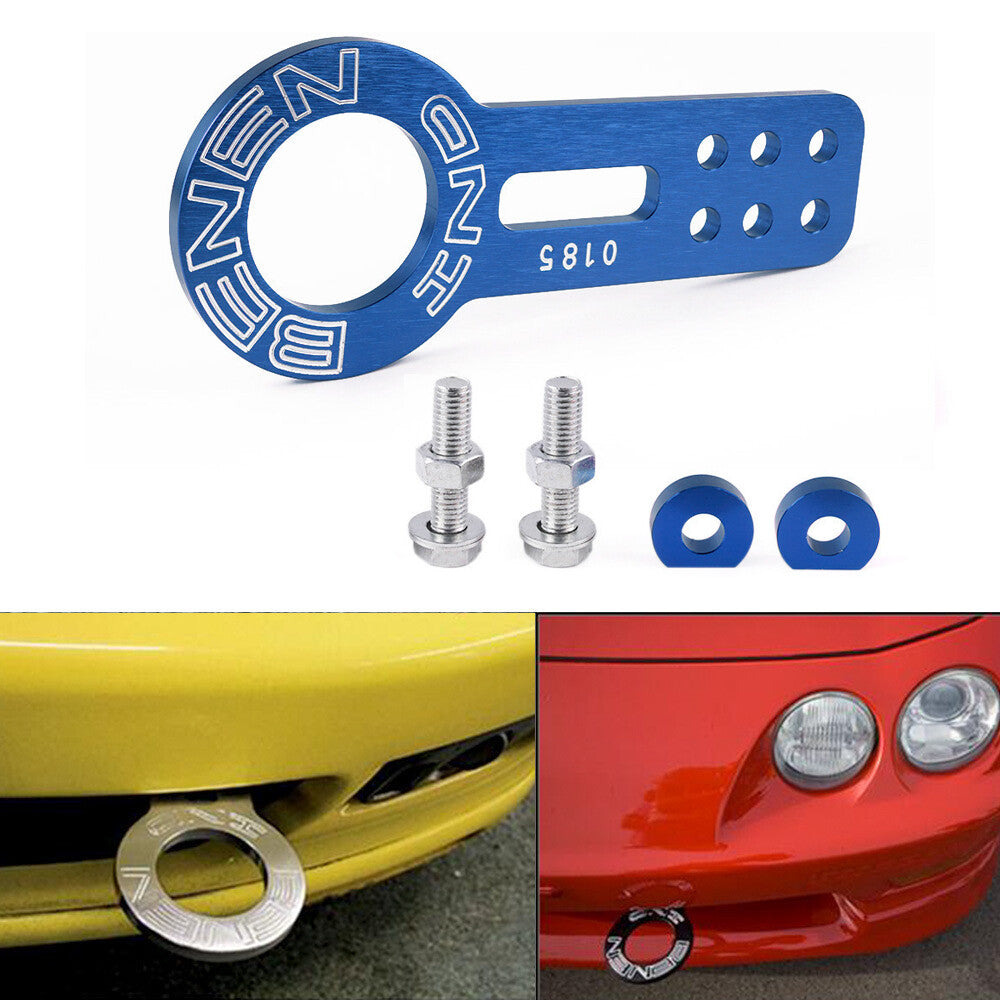 ya 2 6.26.2 Universal Front Tow Hook towing hook Anodized Aluminum Alloy Blue