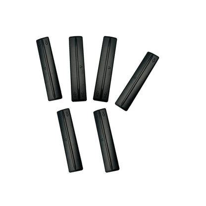 ya 5 8.7 6Pcs Roof Drip Rack Removal Kit Cover Clips Black Fit For 2006-18 RAV4 for 4Runner