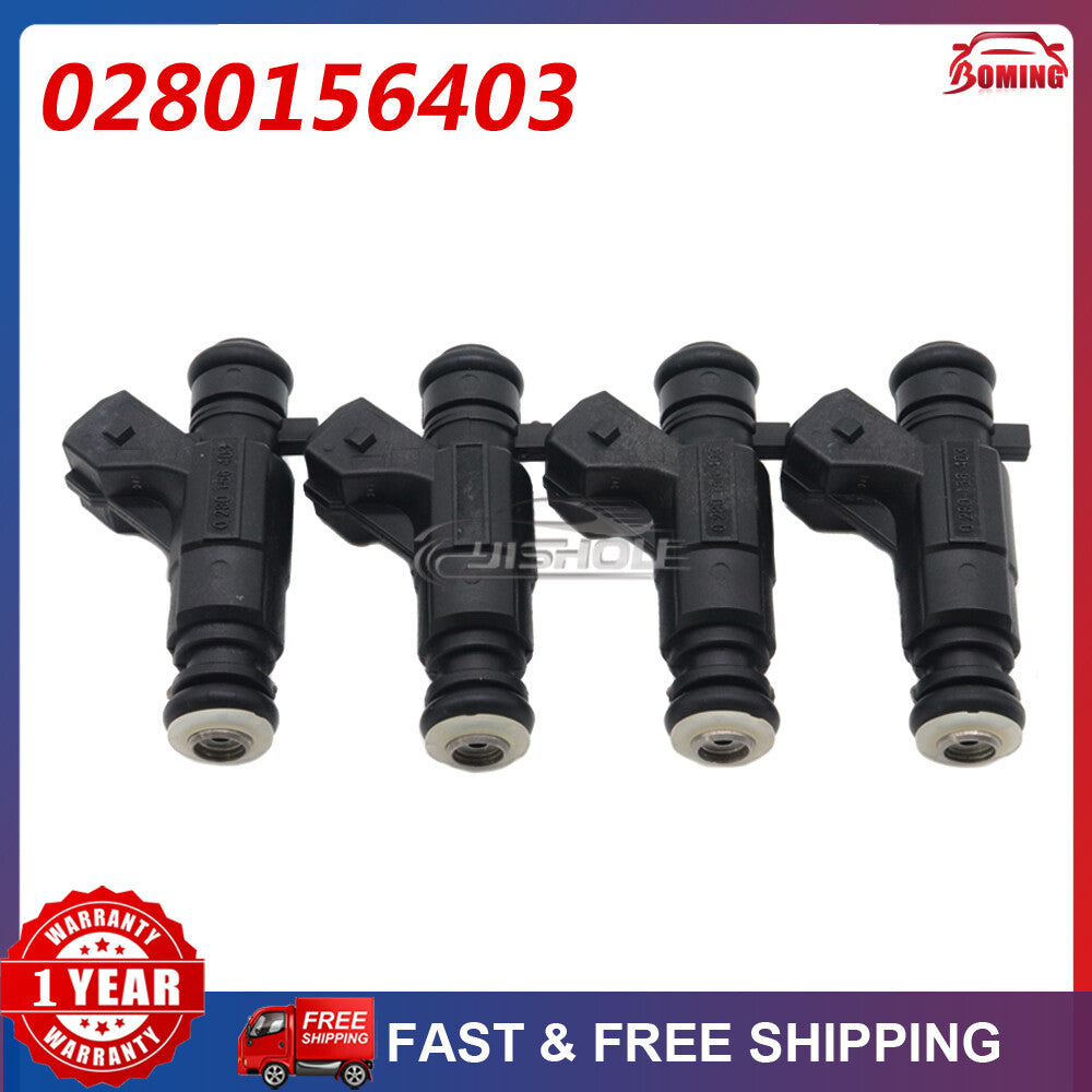 ya 1 7.2 for VW for Golf Polo Fox Voyage Flex 1.6L 4pcs 032906031R 0280156403 Fuel Injectors