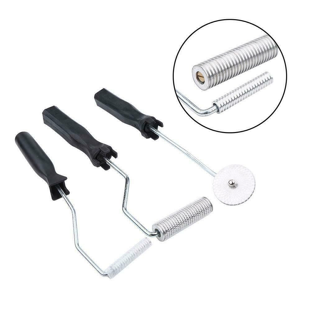 ya 14 3Pcs/set Fiberglass Roller Set Bubble Pa le Tool Lami ting Roller Kit