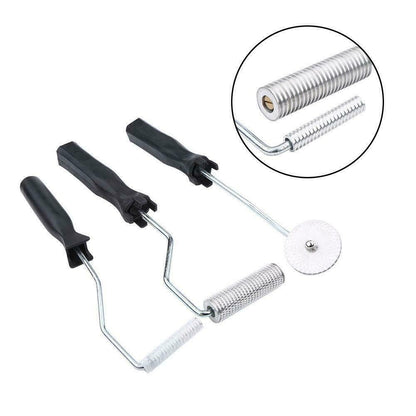 ya 14 3Pcs/set Fiberglass Roller Set Bubble Pa le Tool Lami ting Roller Kit