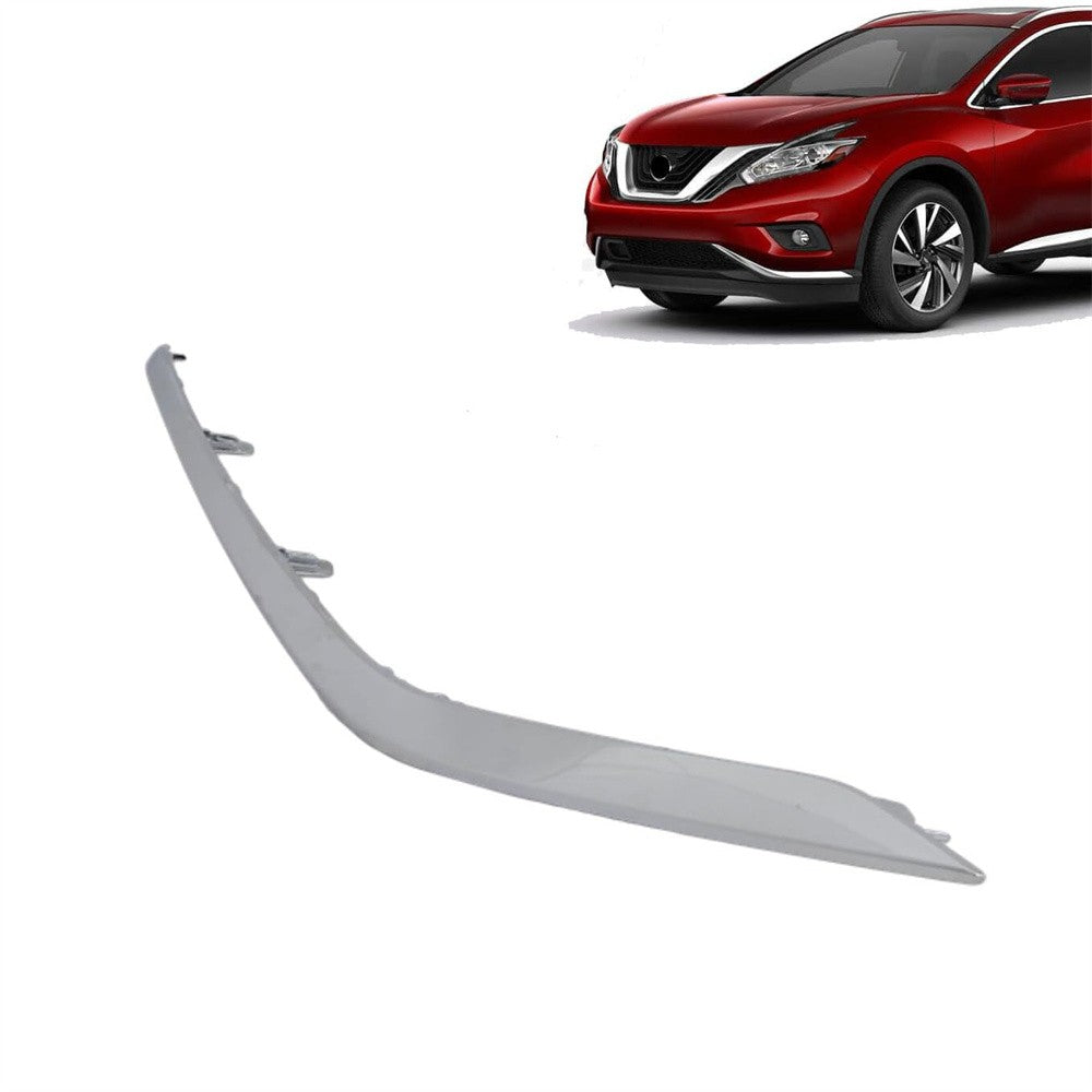ya 27 6.18.2 Left Driver Side Front Bumper Molding for Nissan Murano 2019 2020 2021 2022 2023