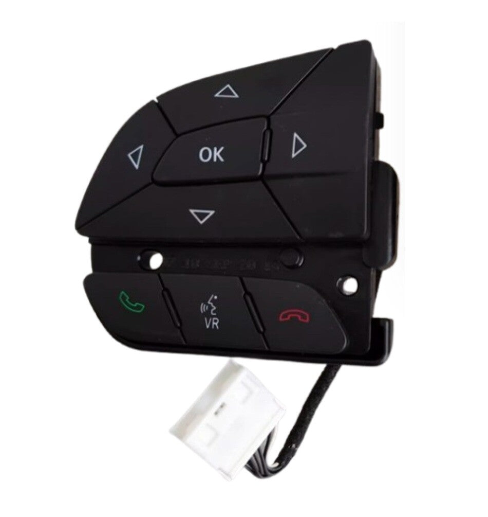 ya 13 Steering Wheel Left EVIC Audio Control Switch for 14-19 for Chrysler for Dodge for Jeep