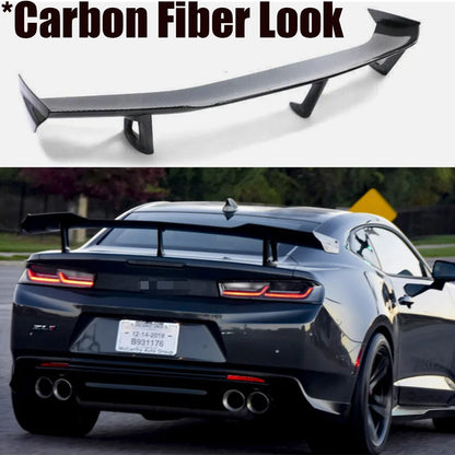 ya 10 10.28 Rear Trunk Spoiler Wing for Chevy Camaro 2016-2022 ZL1 1LE Style Carbon Fib
