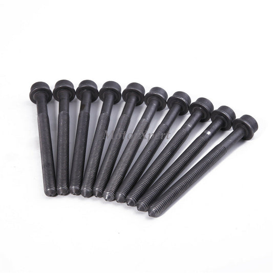ya 5 6.15.2 WHT005305 10 x OE Engine Cylinder Head Bolts for Audi Q3 Q5 A4 A5 TT 1.8T 2.0T