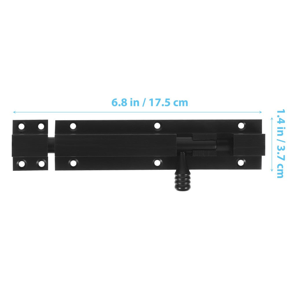 ya 14 Aluminum Alloy Door Latch Bolt Sliding Barrel Bolt Anti-theft Sliding Latch