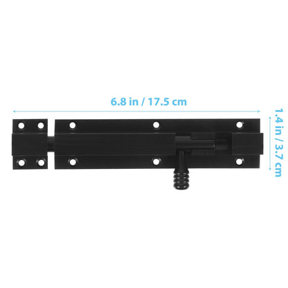 ya 14 Aluminum Alloy Door Latch Bolt Sliding Barrel Bolt Anti-theft Sliding Latch