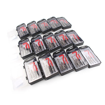 ya 5 8.7 Metric Thread Repair Insert Kit 25x M6x1.0 Helicoil Car Pro Coil Tool Box