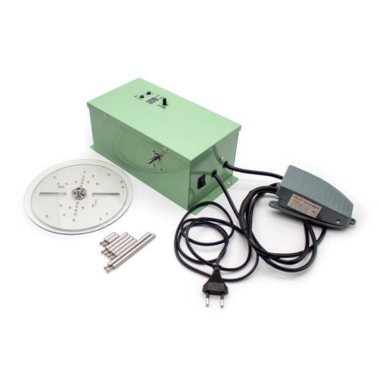 ya 26 8.1 Small Handmade Electric Winding Machine Ribbon Shoelace Winder with Foot Switcha