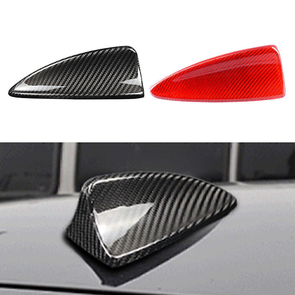 ya 3 6.25 Carbon Fiber Shark Fin Antenna Cover Fit for BMW 5 Series E60 E61 2003-2010