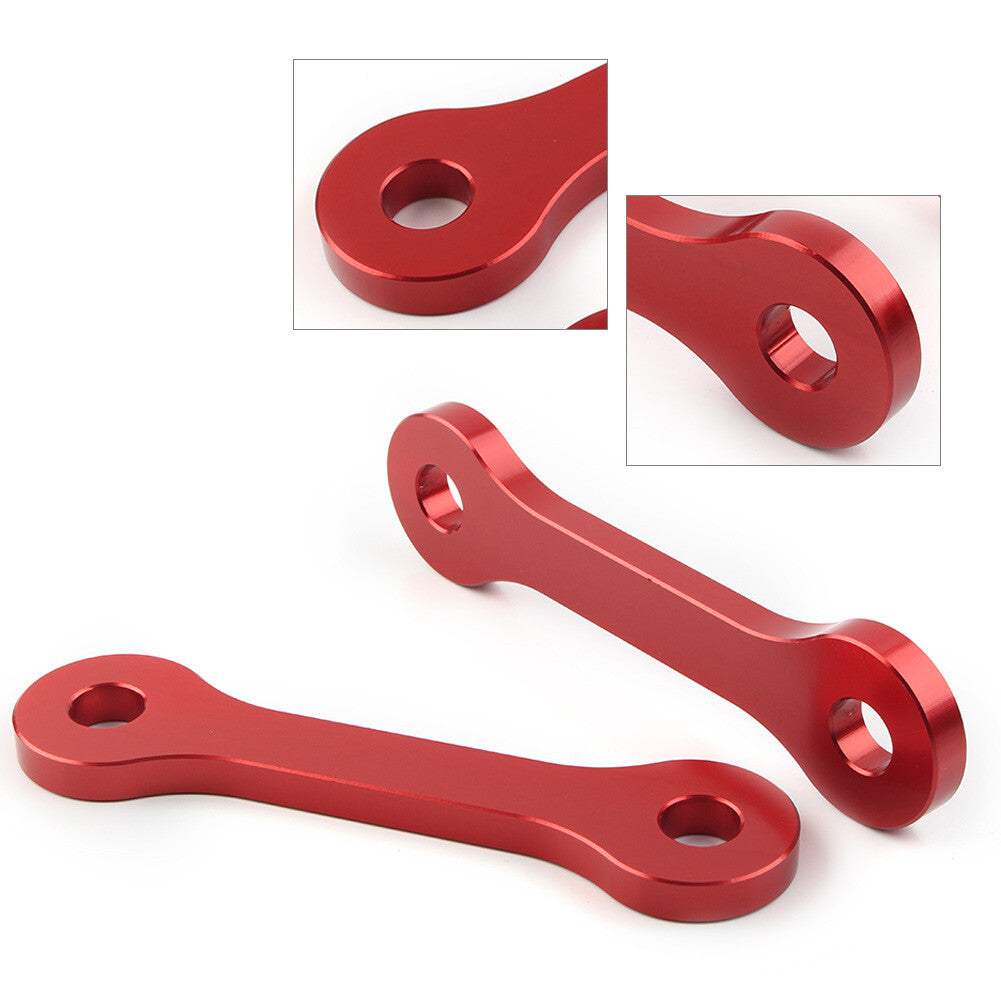 ya 4 6.17.2 Rear Lowering Drop Link Kit for Suzuki DRZ400 SM/S/E DRZ400SM 2000-2020 Red