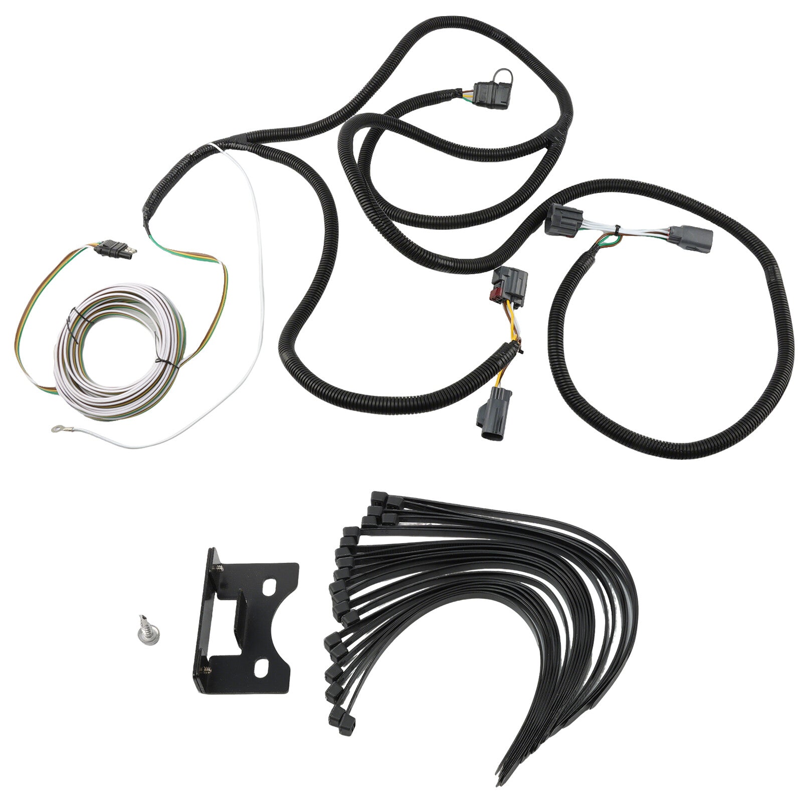 ya 2 6.29 for Jeep 2007-18 08 09 10 11 12 NEW trailer wiring harness RV Tractor Kit 58903