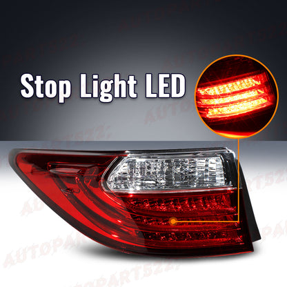 ya 5 8.7 Left outer tail light for Lexus ES350 2013 2014 2015 rear tail light 81561-