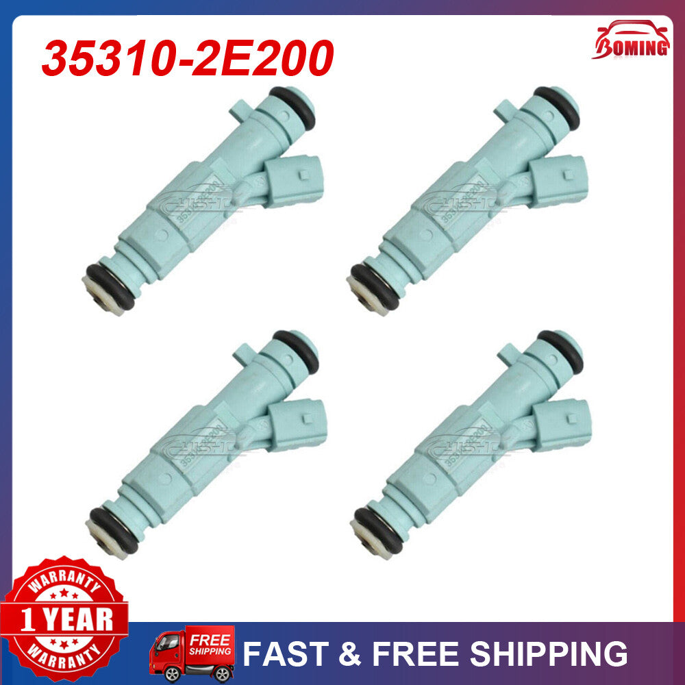 ya 1 7.2 4x 35310-2E200 Car Fuel Injectors Nozzle Fit for Hyundai XI35 for Kia K5 353102E200