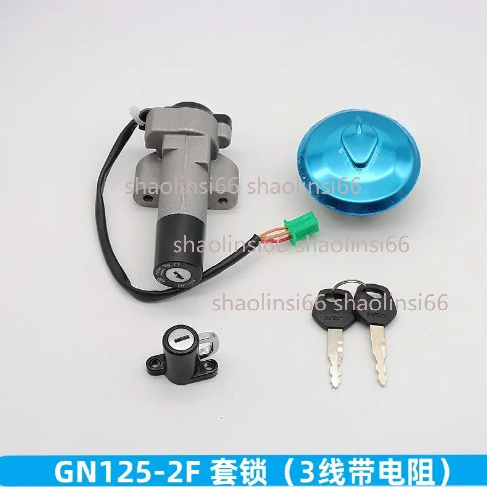 ya 1 7.8 3wire Motorcycle Ignition Switch Fuel Cap Tank Cover Lock for for Suzuki GN125-2F