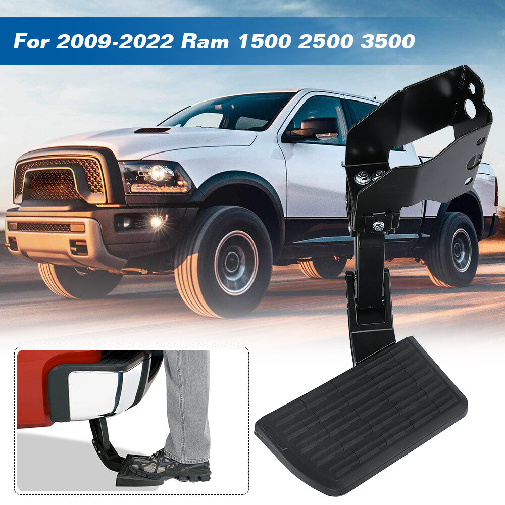 ya 5 8.7 Rear Retractable Bed Step 75306-01A For 2010-2018 for Dodge for Ram 1500 2500 3500