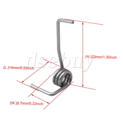 ya 26 2X Reigerator Divider Door Spring DA61-08314A Replacement for RF261BEAESR
