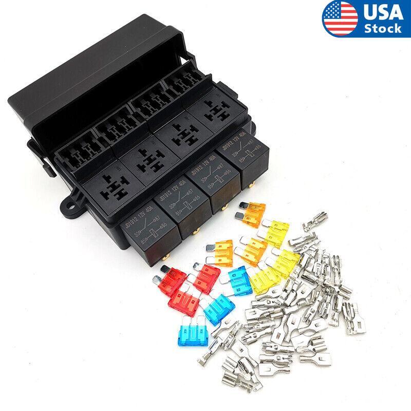 ya 6 6.13 Blade fuse holder box with shovel terminal and car fuse