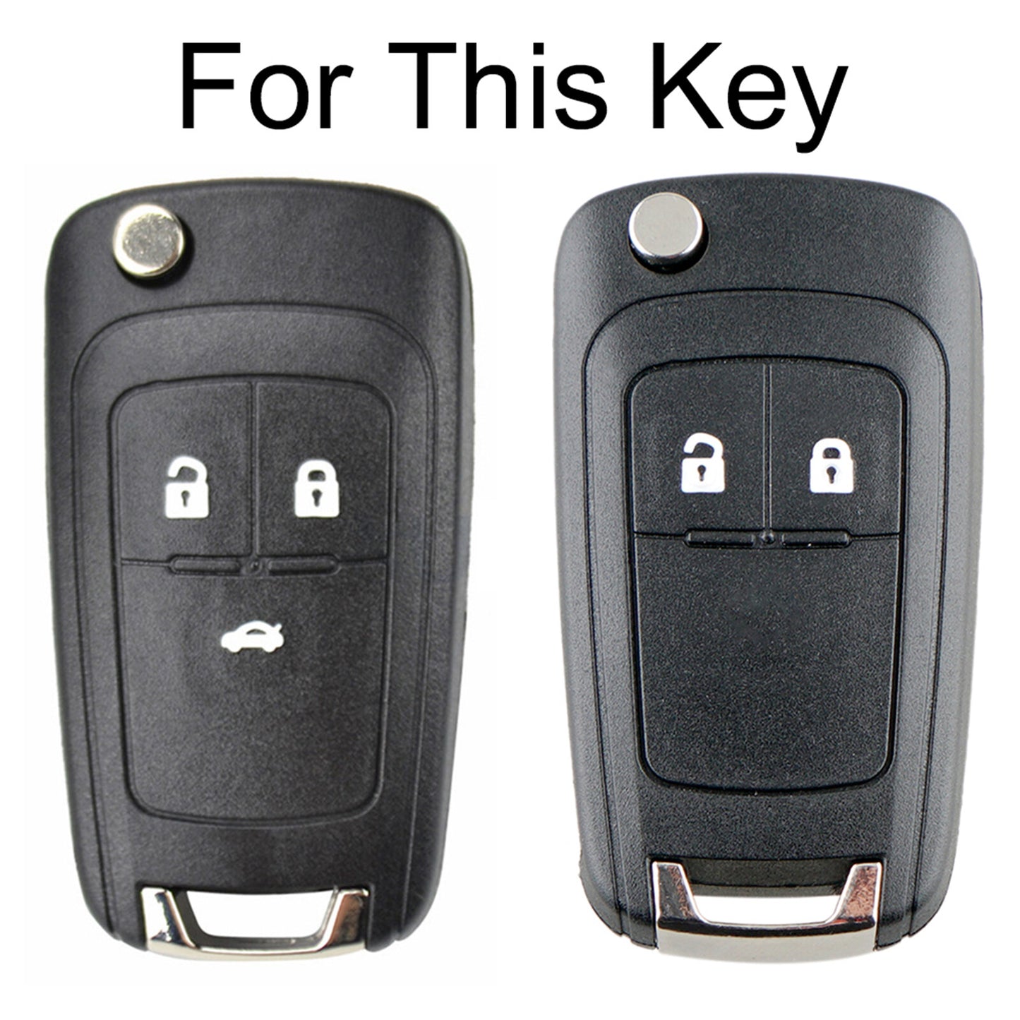 ya 5 8.7 Carbon Fiber Car Fob Key Ring Case Protect for Holden Colorado Barina Trax for Cruze