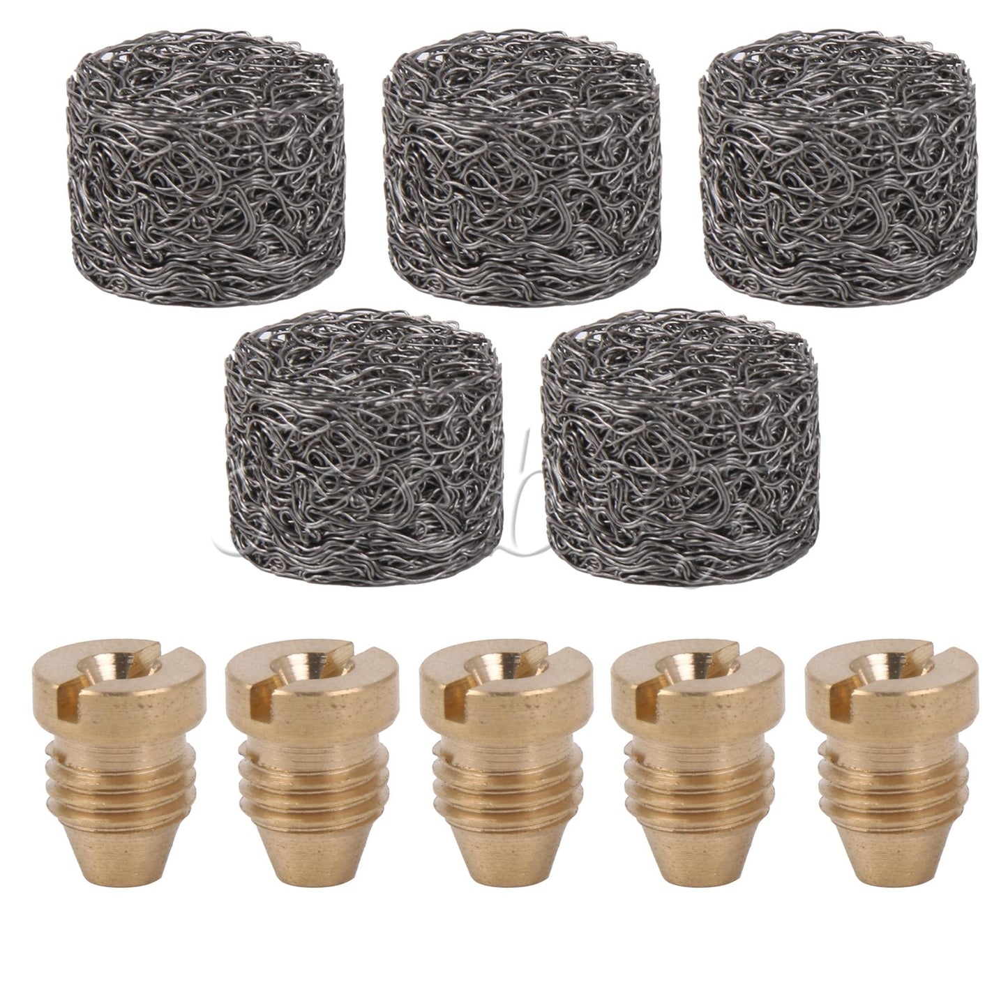 ya 26 10Pieces Brass Thread Nozzle 1160psi 1.1mm Mesh Filter for Snow Foam Lance
