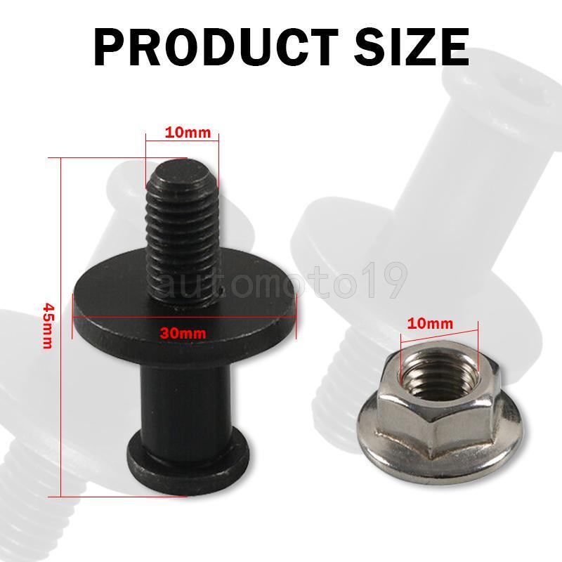 ya 9 6.5 Tail Gate Tailgate Latch Striker Bolts 2X For 1999-06 for Chevy for Silverado for GMC for Sierra