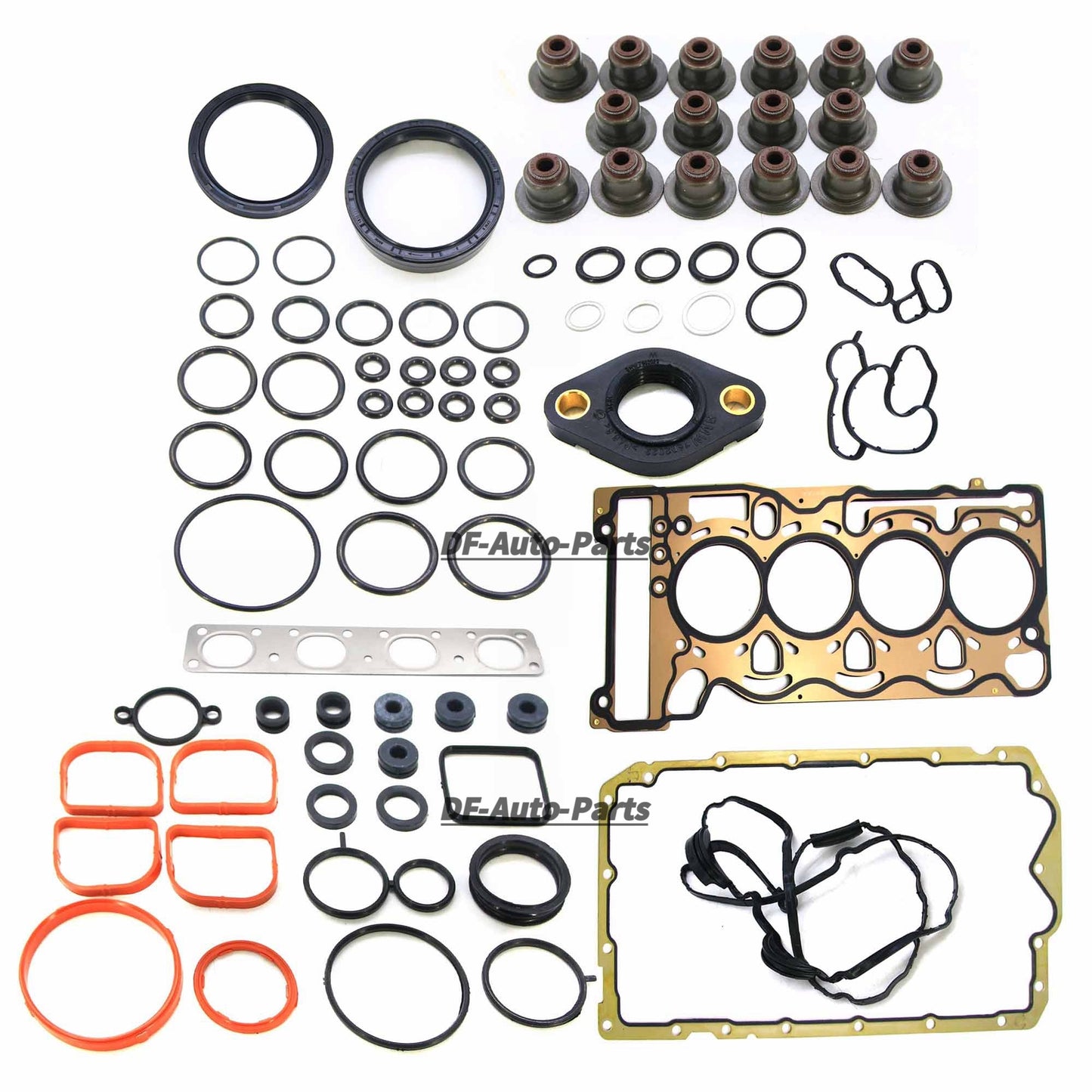 ya 9 6.5.3 Engine Rebuild Gasket Seals Kit for BMW 120i 320i X1 E60 E87 E90 E92 N46B20 2.0