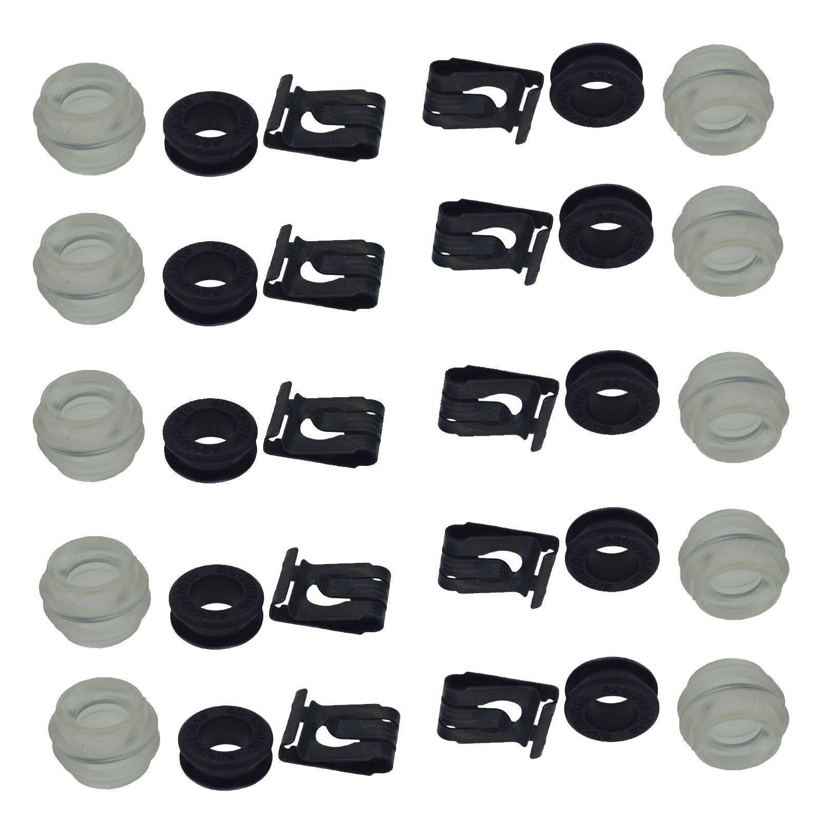 ya 1 8.5.1 10 Sets Gear Shift Lever Bushing Linkage Clips for 190 Sprinter W203