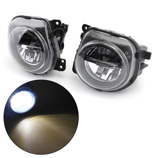 ya 1 8.5.2 Pair LH+RH Front LED Fog Light Lamp For 5 F10 F07 LCI CT SG