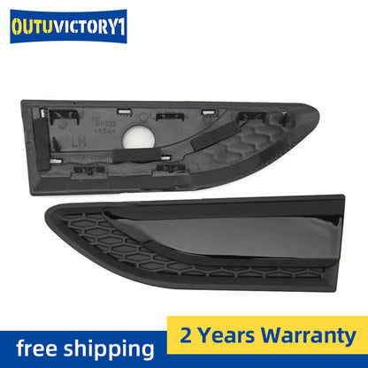 A pair of Fender ventilation grilles black Louver for Land Rover Discovery Sport 2015-21-