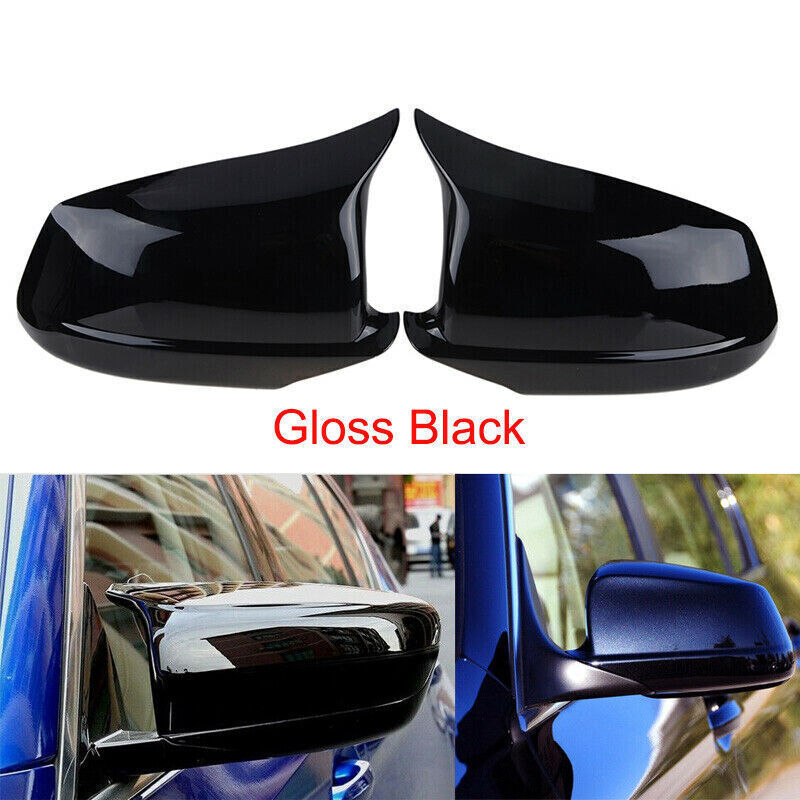 ya 1 8.5.1 Door side gloss black rearview mirror protector fits 2010 - 2013 for 5' F10 F11