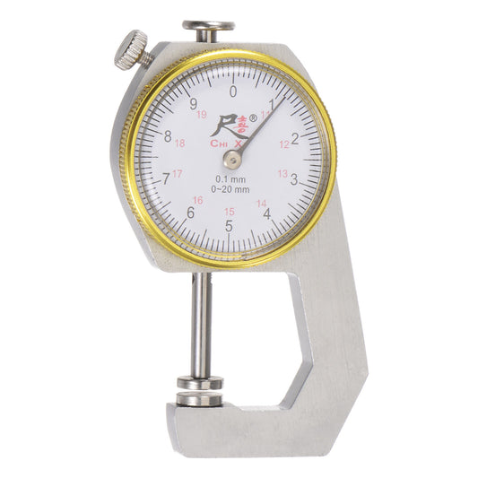 ya 2 6.29 Metal Dial Thickness Gauge 0-20mm | 0.01mm Mechanical Thickness Gauge Flat Head