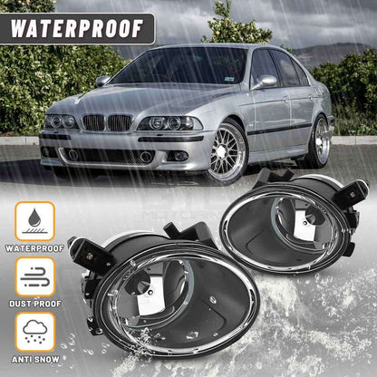 ya 1 8.12 baidi Fog Lights for 01-06 E46 3 325i 330i M3 M5 Bumper Lamp Clear Lens Set